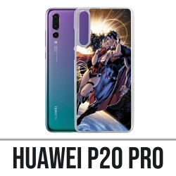 Funda Huawei P20 Pro - Superman Wonderwoman