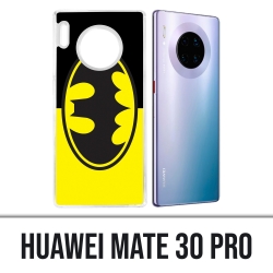 Custodia Huawei Mate 30 Pro - Batman Logo Classic Giallo Nero