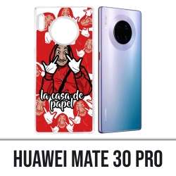 Funda Huawei Mate 30 Pro - dibujos animados de casa de papel