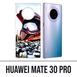 Coque Huawei Mate 30 Pro - Casque Moto Cross