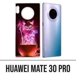 Custodia Huawei Mate 30 Pro - Tazza gatto Alice nel paese delle meraviglie