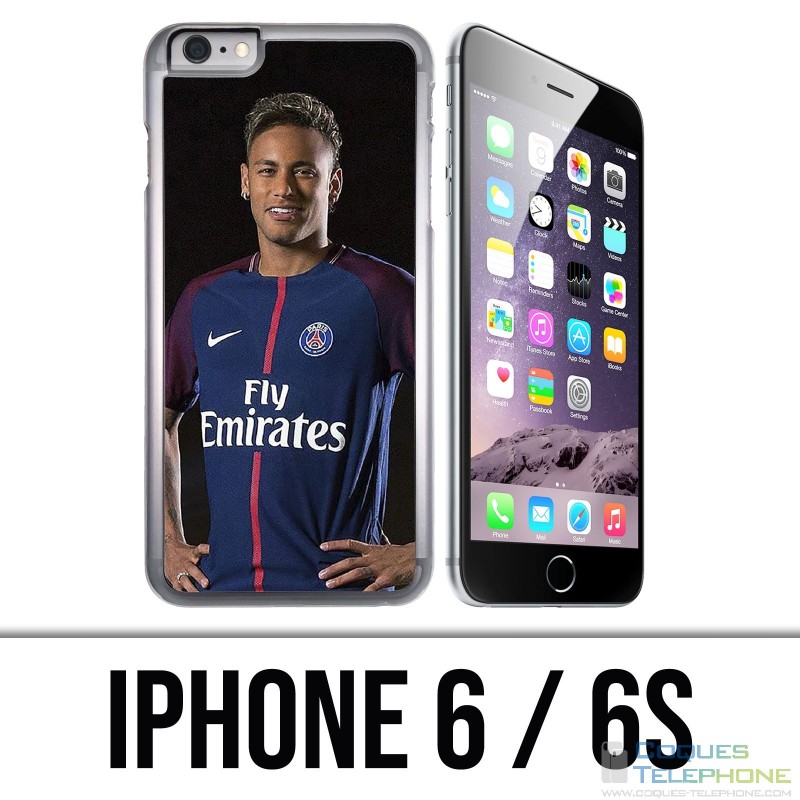 Funda iPhone 6 / 6S - Neymar Psg Cartoon