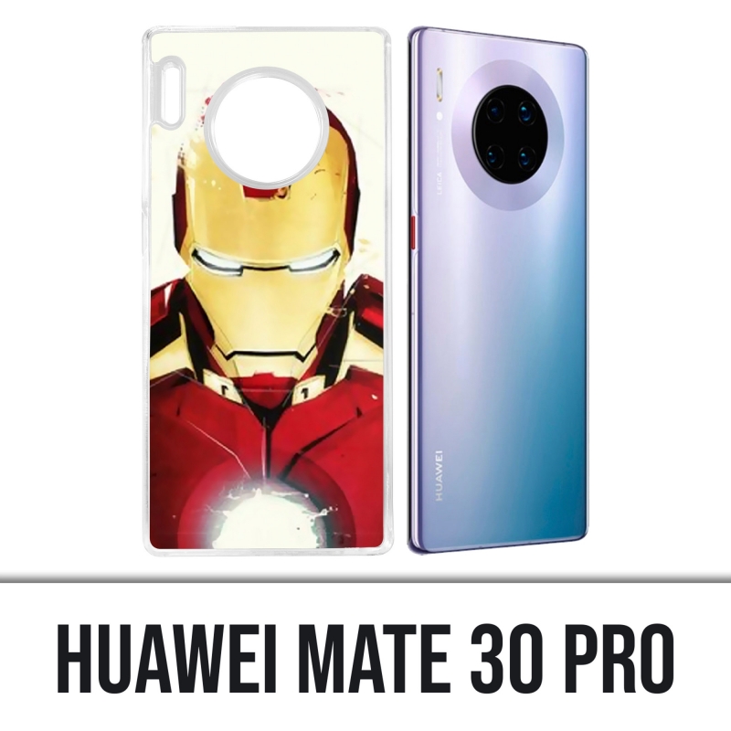 Huawei Mate 30 Pro Case - Iron Man Paintart