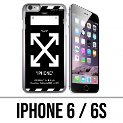 IPhone 6 / 6S Hülle - Off White Black