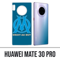 Huawei Mate 30 Pro Case - Om Marseille Logo Big Blue Hintergrund