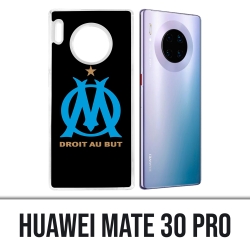 Huawei Mate 30 Pro Hülle - Om Marseille Logo Schwarz