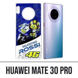 Funda para Huawei Mate 30 Pro - Motogp Rossi Cartoon Galaxy