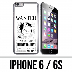 Coque iPhone 6 / 6S - One Piece Wanted Luffy