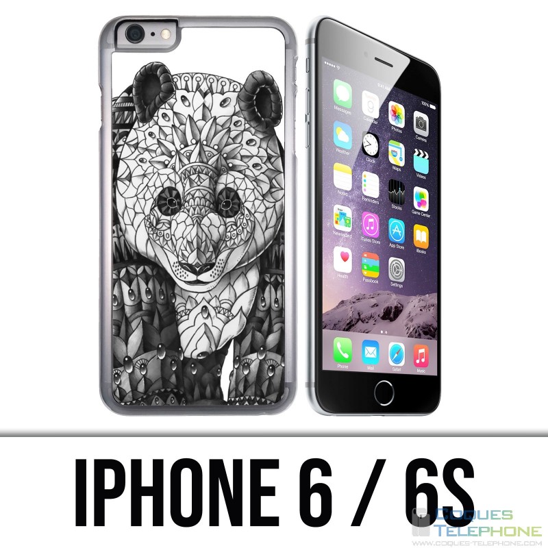 Custodia per iPhone 6 / 6S - Panda Azteque