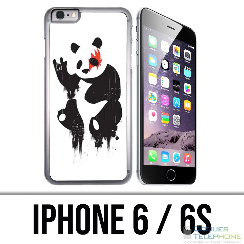 Funda para iPhone 6 / 6S - Panda Rock