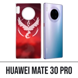 Coque Huawei Mate 30 Pro - Pokémon Go Team Rouge Grunge