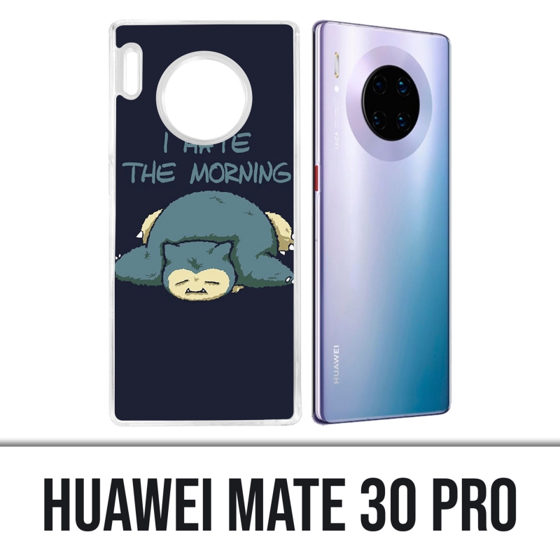 Huawei Mate 30 Pro Case - Pokémon Ronflex Hass Morgen