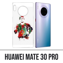 Funda Huawei Mate 30 Pro - Ronaldo Football Splash