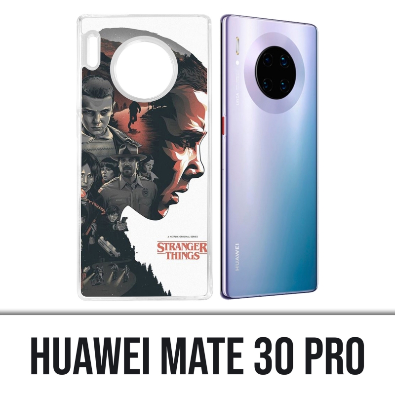 Huawei Mate 30 Pro Case - Fremde Dinge Fanart