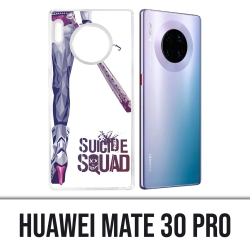 Huawei Mate 30 Pro Case - Selbstmordkommando Bein Harley Quinn