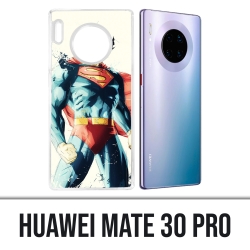 Huawei Mate 30 Pro Case - Superman Paintart