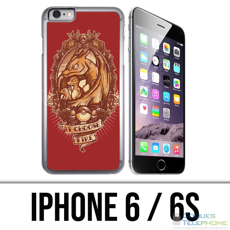 Custodia per iPhone 6 / 6S - Pokémon Fire