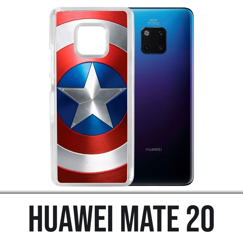 Huawei Mate 20 Case - Captain America Avengers Schild