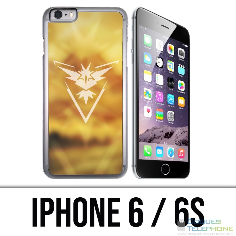 Custodia per iPhone 6 / 6S - Pokémon Go Team Giallo