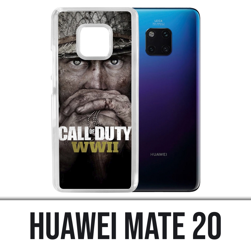 Coque Huawei Mate 20 - Call Of Duty Ww2 Soldats