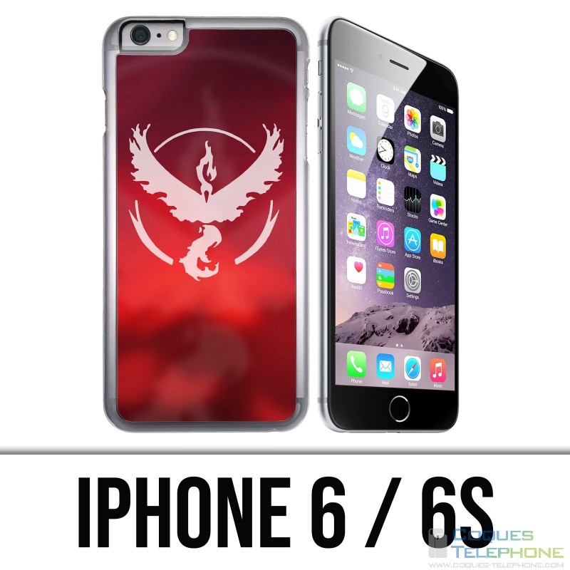 Coque iPhone 6 / 6S - Pokémon Go Team Rouge