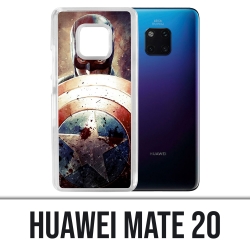 Coque Huawei Mate 20 - Captain America Grunge Avengers