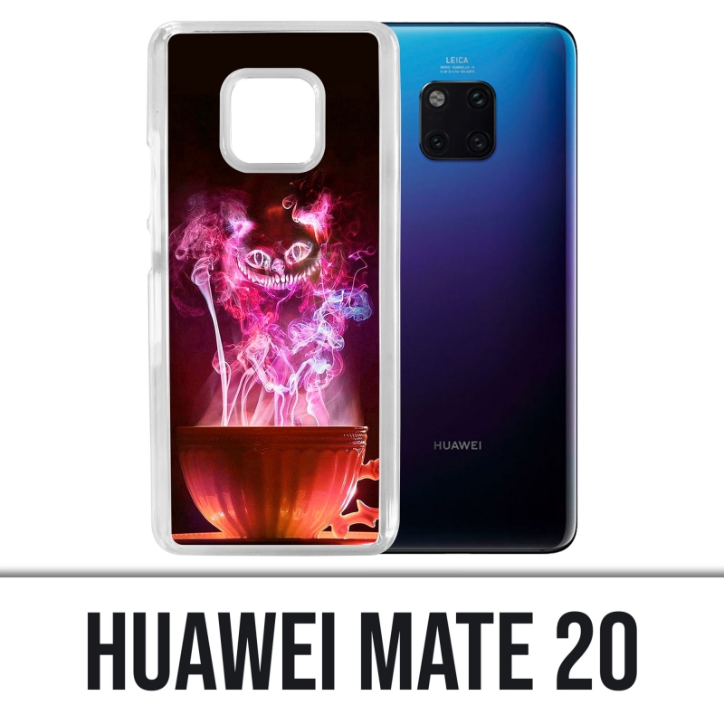 Coque Huawei Mate 20 - Chat Tasse Alice Au Pays Des Merveilles