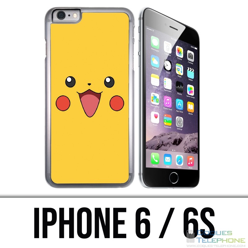 Funda iPhone 6 / 6S - Tarjeta de identificación Pokémon Pikachu