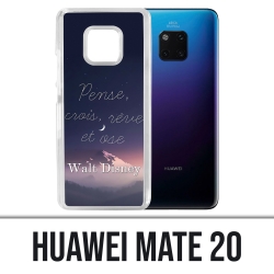 Coque Huawei Mate 20 - Disney Citation Pense Crois Reve