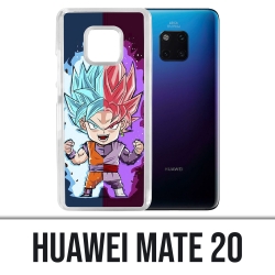 Custodia Huawei Mate 20 - Dragon Ball Black Goku Cartoon