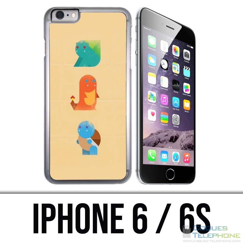 Custodia per iPhone 6 / 6S - Pokemon astratto