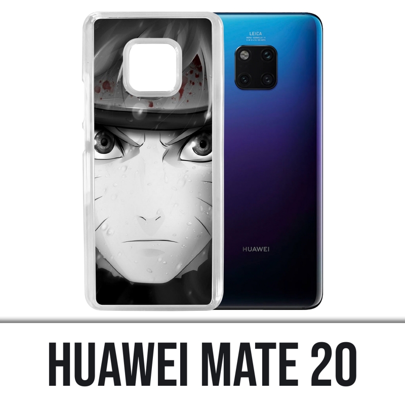 Huawei Mate 20 Case - Naruto Schwarz und Weiß