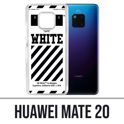Funda Huawei Mate 20 - Blanco roto Blanco