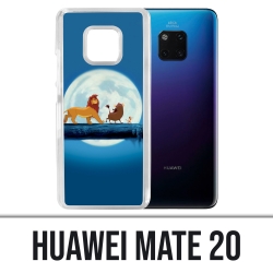 Coque Huawei Mate 20 - Roi Lion Lune