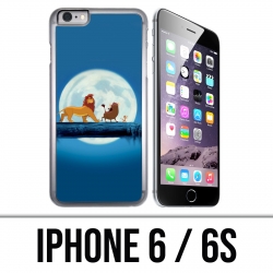 Custodia per iPhone 6 / 6S - Lion King Moon