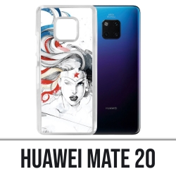 Custodia Huawei Mate 20 - Wonder Woman Art