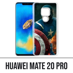 Funda Huawei Mate 20 PRO - Captain America Comics Avengers