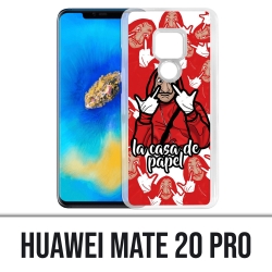 Funda Huawei Mate 20 PRO - dibujos animados de casa de papel