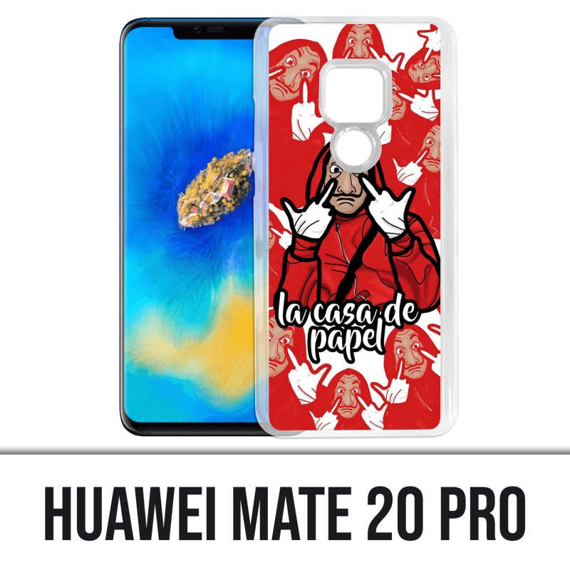 Custodia Huawei Mate 20 PRO - cartone animato casa de papel