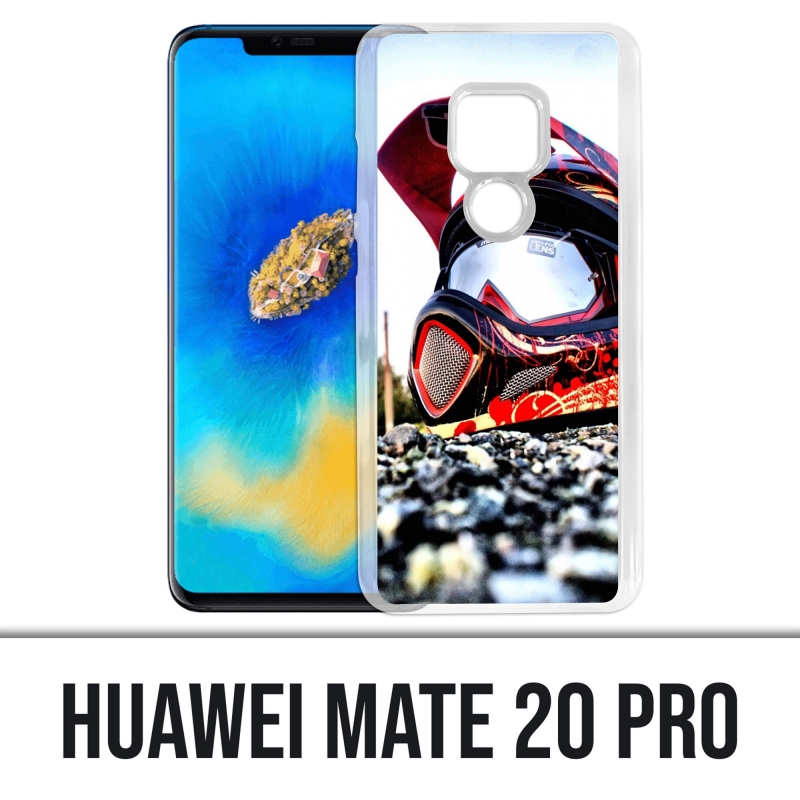 Custodia Huawei Mate 20 PRO - Casco Moto Cross