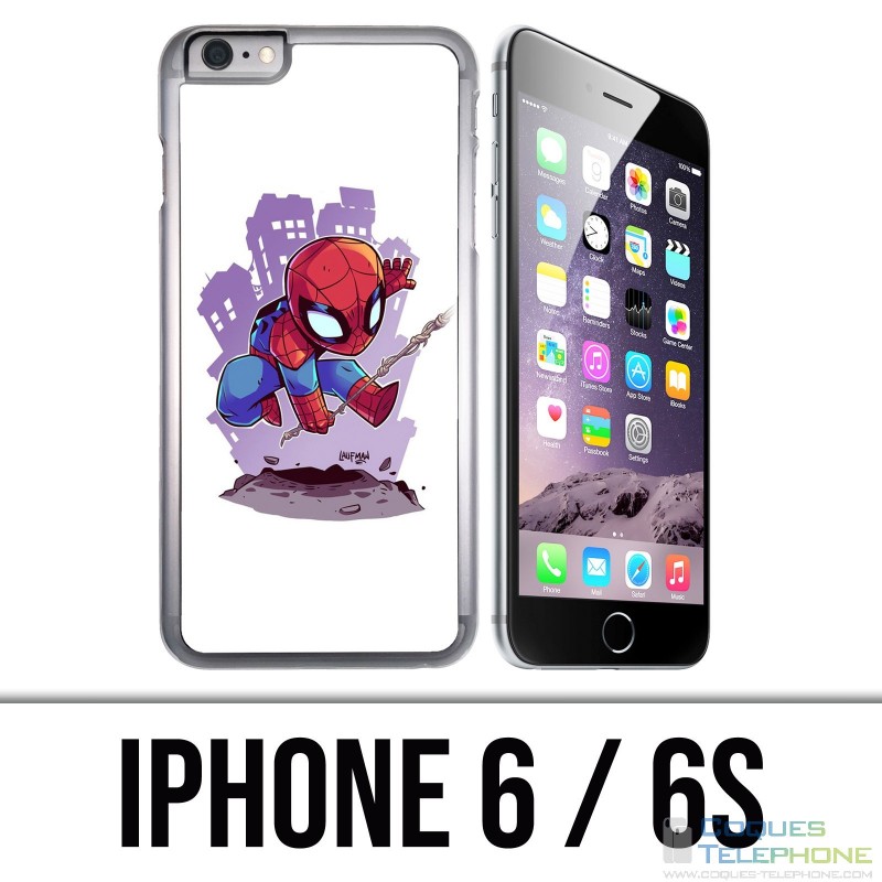 IPhone 6 / 6S Hülle - Cartoon Spiderman