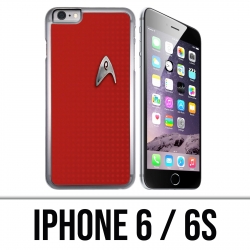 Coque iPhone 6 / 6S - Star Trek Rouge