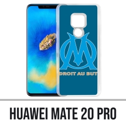 Funda Huawei Mate 20 PRO - Logotipo de Om Marsella Fondo azul grande