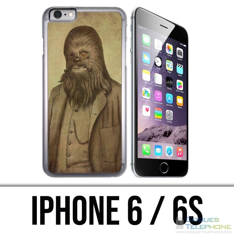 Coque iPhone 6 / 6S - Star Wars Vintage Chewbacca