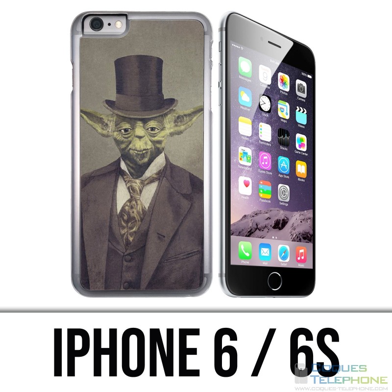 Custodia per iPhone 6 / 6S - Star Wars Vintage Yoda