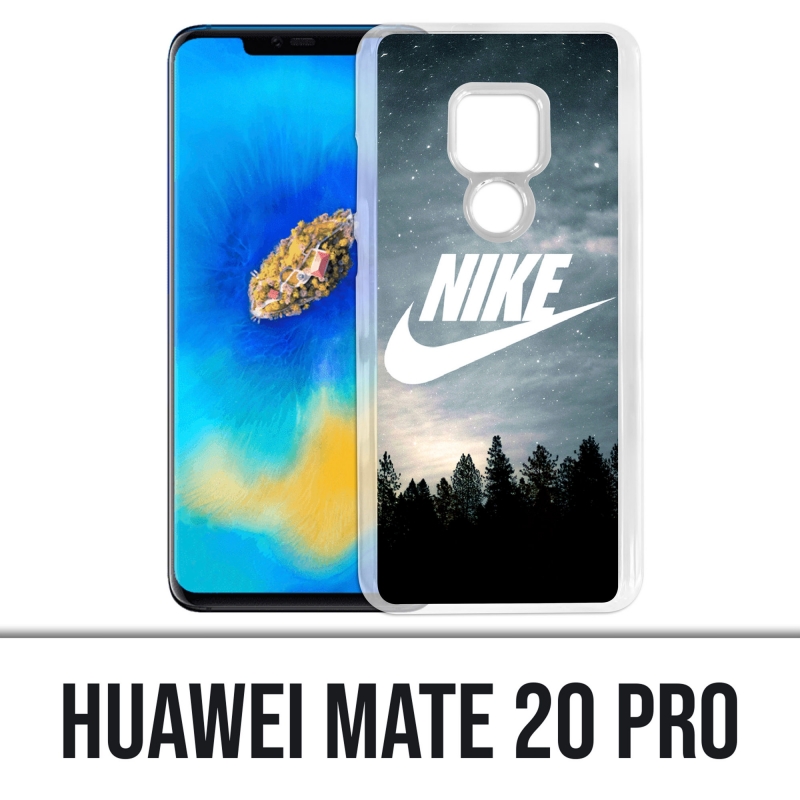 Funda Huawei Mate 20 PRO - Nike Logo Wood