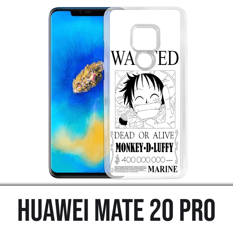 Huawei Mate 20 PRO Hülle - One Piece Wanted Ruffy