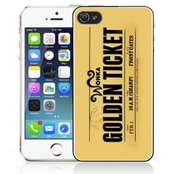 Caja del teléfono Wonka Golden Ticket