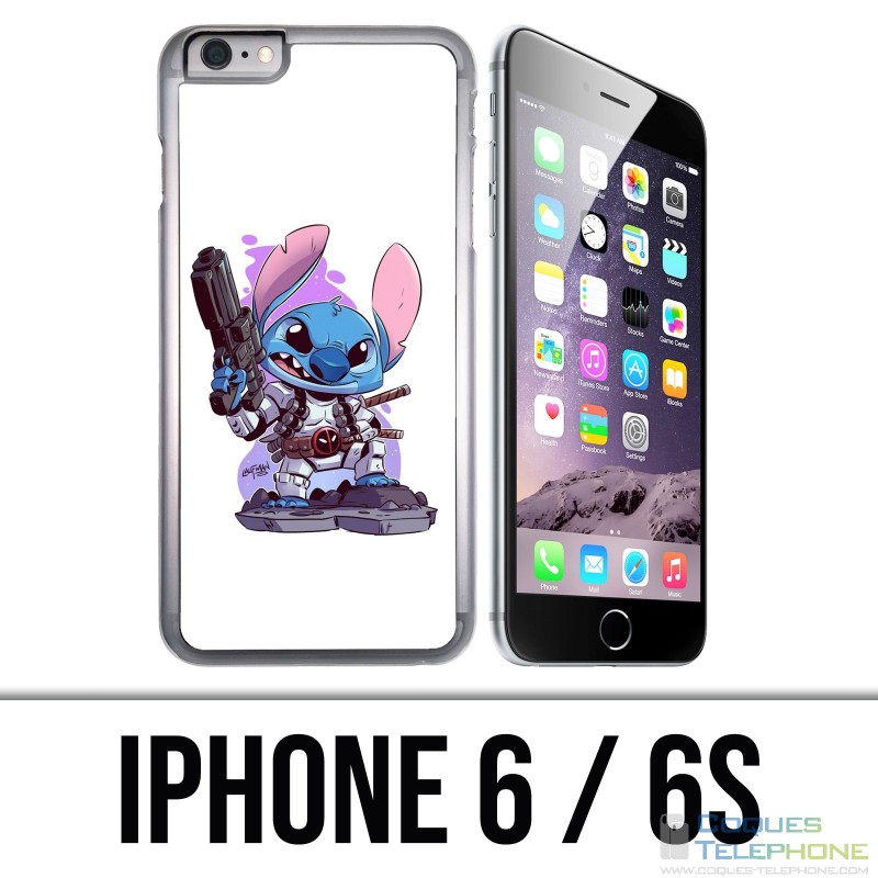 Coque iPhone 6 / 6S - Stitch Deadpool