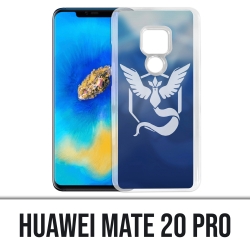 Custodia Huawei Mate 20 PRO - Pokémon Go Team Blue Grunge